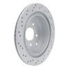 820-67089R Geoperformance Drilled Brake Rotor, Fits Select Infiniti/Nissan, Position: Rear Right - image 4