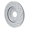 820-67100L Geoperformance Drilled Brake Rotor, 2011-2019 Infiniti/Nissan, Position: Front Left - image 4