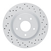 820-67100R Geoperformance Drilled Brake Rotor, 2011-2019 Infiniti/Nissan, Position: Front Right - image 1