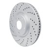 820-68011L Geoperformance Drilled Brake Rotor, 2007-2015 Infiniti/Nissan, Position: Front Left - image 2