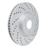 820-68011R Geoperformance Drilled Brake Rotor, 2007-2015 Infiniti/Nissan, Position: Front Right - image 2