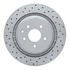 820-68013L Geoperformance Drilled Brake Rotor, Fits Select Infiniti/Nissan, Position: Rear Left - image 1