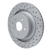 820-68013L Geoperformance Drilled Brake Rotor, Fits Select Infiniti/Nissan, Position: Rear Left - image 2