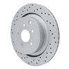 820-68015L Geoperformance Drilled Brake Rotor, Fits Select Infiniti/Nissan, Position: Rear Left - image 2