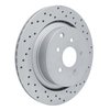 820-68015R Geoperformance Drilled Brake Rotor, Fits Select Infiniti/Nissan, Position: Rear Right - image 2