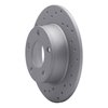 820-73021L Geoperformance Drilled Brake Rotor, 1999-2002 Audi/Volkswagen, Position: Rear Left - image 2