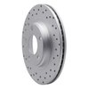 820-74018L Geoperformance Drilled Brake Rotor, 1997-2008 Audi/Volkswagen, Position: Front Left,Rear Left - image 2
