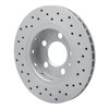 820-74022L Geoperformance Drilled Brake Rotor, 2000-2006 Audi/Volkswagen, Position: Rear Left - image 4