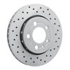 820-74022R Geoperformance Drilled Brake Rotor, 2000-2006 Audi/Volkswagen, Position: Rear Right - image 2