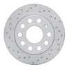 820-74033L Geoperformance Drilled Brake Rotor, 2010-2019 Audi/Volkswagen, Position: Rear Left - image 1