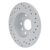 820-74033L Geoperformance Drilled Brake Rotor, 2010-2019 Audi/Volkswagen, Position: Rear Left - image 4