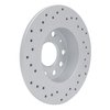 820-74033R Geoperformance Drilled Brake Rotor, 2010-2019 Audi/Volkswagen, Position: Rear Right - image 4