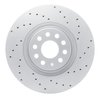 820-74034R Geoperformance Drilled Brake Rotor, Fits Select Multiple Makes/Models, Position: Front Right