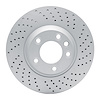 820-74052D Geoperformance Drilled Brake Rotor, 2003-2015 Multiple Makes/Models, Position: Right Front - image 1