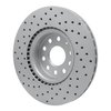 820-74053R Geoperformance Drilled Brake Rotor, Fits Select Multiple Makes/Models, Position: Front Right - image 4