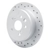 820-75016L Geoperformance Drilled Brake Rotor, 2006-2015 Lexus/Toyota/Scion, Position: Rear Left - image 2