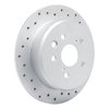 820-75016R Geoperformance Drilled Brake Rotor, 2006-2015 Lexus/Toyota/Scion, Position: Rear Right - image 2