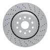 820-75020D Geoperformance Drilled Brake Rotor, Fits Select Lexus/Toyota/Scion, Position: Right Front - image 1