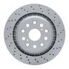 820-75022D Geoperformance Drilled Brake Rotor, 2007-2017 Lexus/Toyota/Scion, Position: Rear Right - image 1