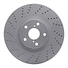 820-75027D Geoperformance Drilled Brake Rotor, 2009-2011 Lexus/Toyota/Scion, Position: Left Front - image 1