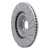 820-75027D Geoperformance Drilled Brake Rotor, 2009-2011 Lexus/Toyota/Scion, Position: Left Front - image 4