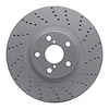 820-75028D Geoperformance Drilled Brake Rotor, 2009-2011 Lexus/Toyota/Scion, Position: Right Front - image 1