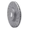 820-75028D Geoperformance Drilled Brake Rotor, 2009-2011 Lexus/Toyota/Scion, Position: Right Front - image 2