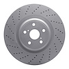 820-75030D Geoperformance Drilled Brake Rotor, 2010-2017 Lexus/Toyota/Scion, Position: Left Front - image 1