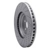 820-75031D Geoperformance Drilled Brake Rotor, 2010-2017 Lexus/Toyota/Scion, Position: Right Front - image 4