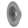 820-76071R Geoperformance Drilled Brake Rotor, 2000-2004 Lexus/Toyota/Scion, Position: Rear Right - image 4