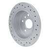 820-76076L Geoperformance Drilled Brake Rotor, 2002-2008 Lexus/Toyota/Scion, Position: Rear Left - image 4