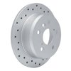 820-76076R Geoperformance Drilled Brake Rotor, 2002-2008 Lexus/Toyota/Scion, Position: Rear Right - image 2