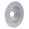 820-76076R Geoperformance Drilled Brake Rotor, 2002-2008 Lexus/Toyota/Scion, Position: Rear Right - image 4