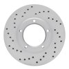820-76096L Geoperformance Drilled Brake Rotor, 1984-1995 Lexus/Toyota/Scion, Position: Front Left - image 1