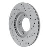 820-76096L Geoperformance Drilled Brake Rotor, 1984-1995 Lexus/Toyota/Scion, Position: Front Left - image 4