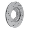 820-76096R Geoperformance Drilled Brake Rotor, 1984-1995 Lexus/Toyota/Scion, Position: Front Right - image 4