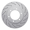 820-76128R Geoperformance Drilled Brake Rotor, Fits Select Lexus/Toyota/Scion, Position: Front Right - image 1