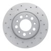 820-76131L Geoperformance Drilled Brake Rotor, 2004-2010 Lexus/Toyota/Scion, Position: Rear Left - image 1
