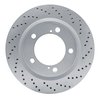 820-76136R Geoperformance Drilled Brake Rotor, Fits Select Lexus/Toyota/Scion, Position: Front Right - image 1