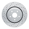 820-76138L Geoperformance Drilled Brake Rotor, Fits Select Lexus/Toyota/Scion, Position: Front Left - image 1