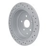 820-76141L Geoperformance Drilled Brake Rotor, 2010-2020 Lexus/Toyota/Scion, Position: Rear Left - image 4