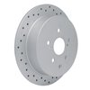 820-76141R Geoperformance Drilled Brake Rotor, 2010-2020 Lexus/Toyota/Scion, Position: Rear Right - image 2