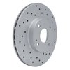 820-80030R Geoperformance Drilled Brake Rotor, 1994-2002 Ford/Lincoln/Mercury/Mazda, Position: Front Right - image 2