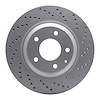 820-80044R Geoperformance Drilled Brake Rotor, 2004-2011 Ford/Lincoln/Mercury/Mazda, Position: Rear Right - image 1