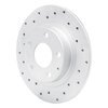 820-80051L Geoperformance Drilled Brake Rotor, 2014-2021 Ford/Lincoln/Mercury/Mazda, Position: Rear Left - image 2