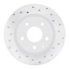 820-80051R Geoperformance Drilled Brake Rotor, 2014-2021 Ford/Lincoln/Mercury/Mazda, Position: Rear Right - image 1