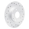 820-80051R Geoperformance Drilled Brake Rotor, 2014-2021 Ford/Lincoln/Mercury/Mazda, Position: Rear Right - image 2