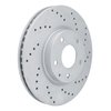 820-80071R Geoperformance Drilled Brake Rotor, 2013-2015 Ford/Lincoln/Mercury/Mazda, Position: Front Right - image 2