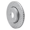 830-01007L Geoperformance Drilled/Slotted Brake Rotor, 2010-2013 Suzuki, Position: Front Left - image 2
