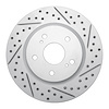 830-01014R Geoperformance Drilled/Slotted Brake Rotor, 2006-2017 Suzuki, Position: Front Right - image 1